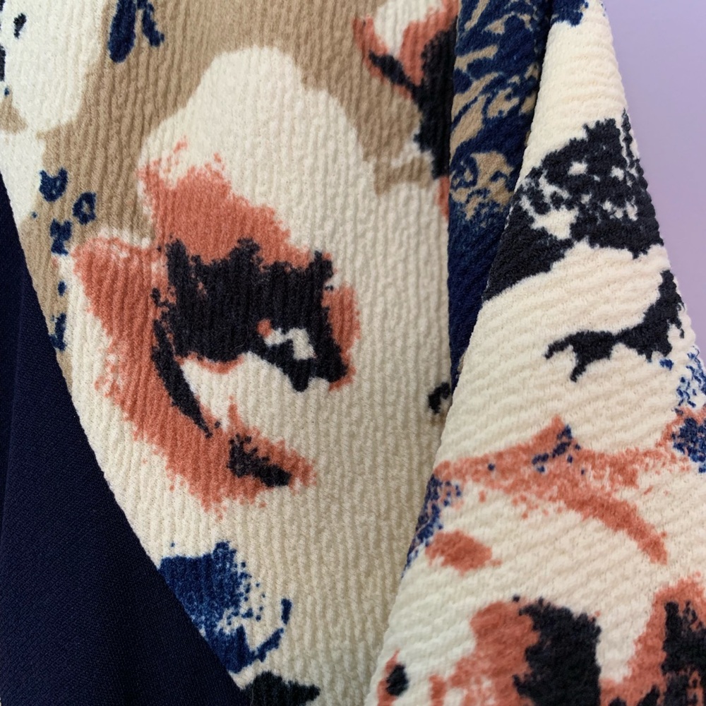 Rabbit Rabbit Rabbit Crepe Floral Swing Dress - Picture 3 of 8
